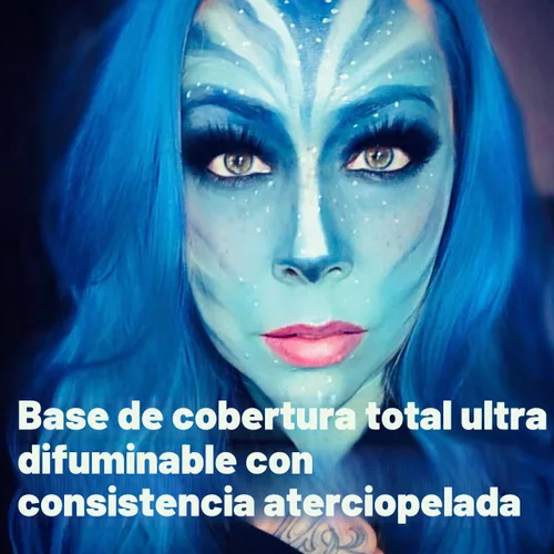 Vista 4 de CCbeauty - Juego de pintura al óleo y pinceles para maquillaje profesional