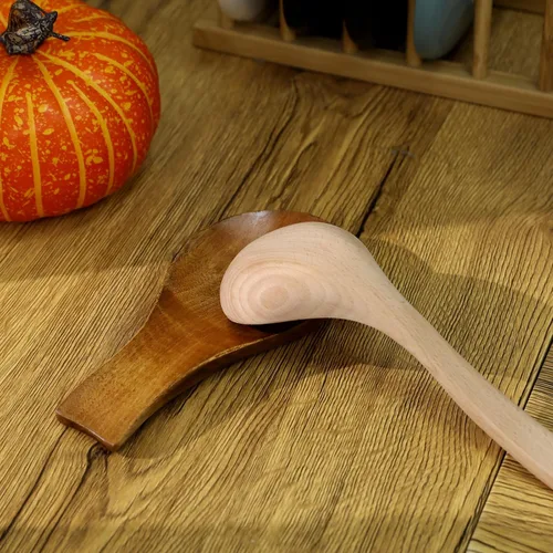Vista 4 de Soporte de cuchara de madera, soporte de cuchara bohemio para estufa, soporte para espátula, soporte para cuchara de madera, soporte para utensilios