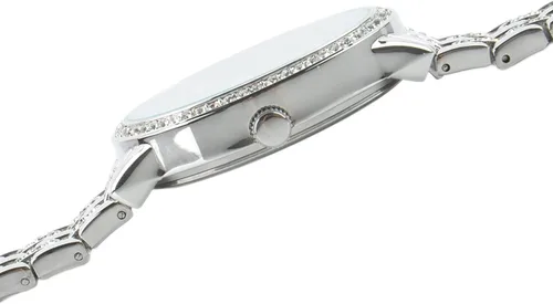 Vista 4 de Disney - Reloj con diamantes de imitación, para mujer.