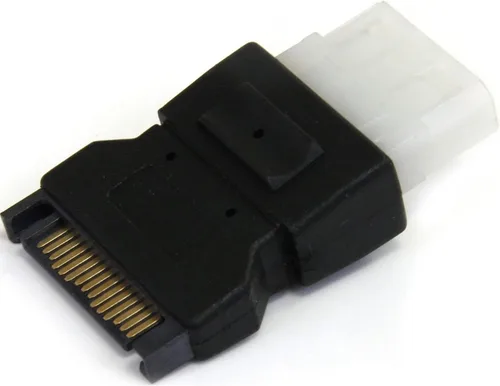 Vista 10 de StarTech - Cable divisor de alimentación en Y, LP4 a 2 x SATA (PYO2LP4SATA) Molex a Dual SATA Power Splitter, Molex a Dual SATA Adaptador Divisor