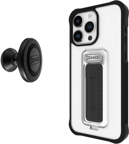 Vista 111 de Scooch Wingman - Funda con soporte de patas para iPhone 11 [Protección contra caídas de 10 pies] [Soporte de dos vías] Cubierta protectora, funciona