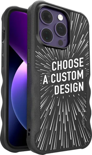 Vista 23 de Smartish Funda para iPhone 12 Pro Max Armor - Gripzilla [resistente + protectora] Funda de agarre delgada y resistente - Black Tie Affair