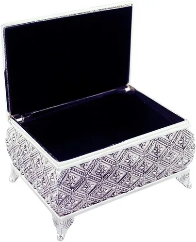 Vista 2 de Arras De Boda Set de regalo Viene con monedas 9 estilos Cajas de metal para boda ceremonia de matrimonio español