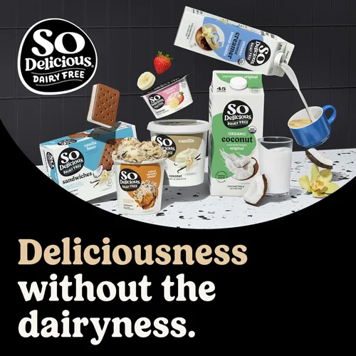 Vista 7 de So Delicious Sándwiches de postre congelados de vainilla de coco sin lácteos, 8