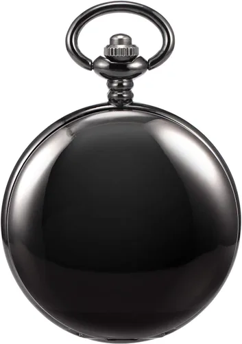 Vista 4 de Reloj de bolsillo mecánico de dragón antiguo con cadena