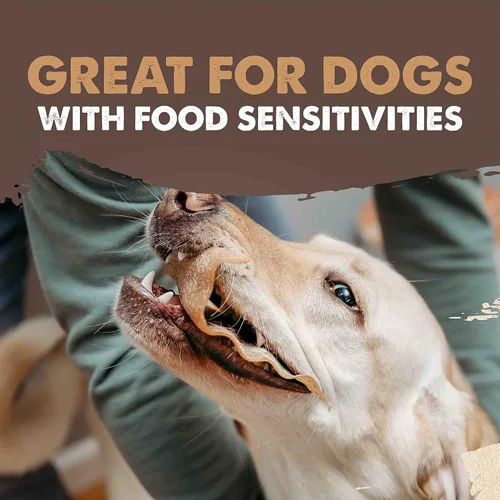 Vista 7 de Mighty Paw Orejas de vaca 100% naturales sin blanquear para perros, un solo ingrediente, orejas de vaca para perros, golosinas masticables adecuadas