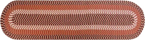 Vista 60 de La colección Better Trends Alpine Braid es una alfombra reversible para interiores duradera y resistente a las manchas 100% polipropileno