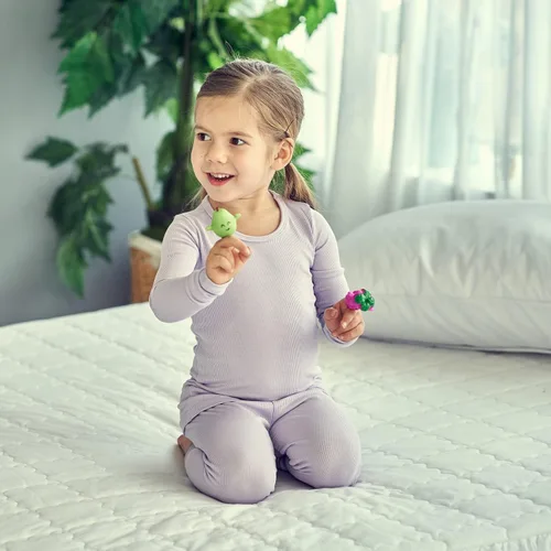 Vista 4 de AVAUMA pijama de manga corta para recién nacido, para niños, niñas, de ajuste cómodo