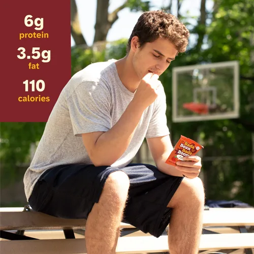 Vista 5 de Enlightened Bada Bean Bada Boom - Proteína a base de plantas, libre de gluten, vegana, crujientes y tostadas (habas), 110 calorías por porción
