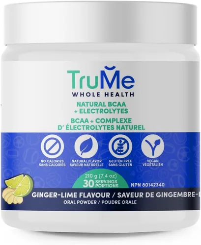 Vista 10 de TruMe Clean - Polvo de electrolitos BCAA vegano - Cereza - 2:1:1 sin azúcar sin sucralosa BCAA Aminoácidos Suplemento para mujeres/hombres