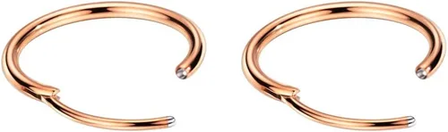 Vista 16 de FANSING Aretes de aro para mujer, aretes de aro de cartílago de moda, aretes de acero quirúrgico para hombre