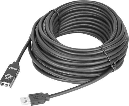 Vista 8 de SIIG Cable repetidor activo USB 3.0 de 33 pies, cable de extensión USB para unidad flash USB, disco duro, realidad virtual, impresora, cámara