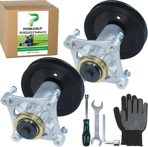 Vista 28 de Kit de montaje de husillo 587819701 previamente engrasado que reemplaza a Craftsman 187292 187281 192870 192872 Husqvarna 587125401 532187281