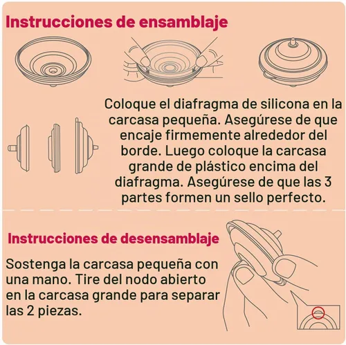 Vista 9 de Nenesupply Protector de reflujo compatible con extractor de leche Spectra S2 S1 Reemplazar las piezas de la bomba Spectra Protector de reflujo