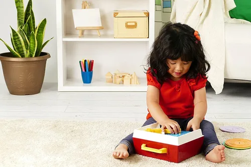Vista 4 de Juguete Fisher Price grabadora clásica