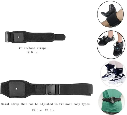 Vista 4 de HTC Vive Full Body Tracker Strap, Tracker Fixed Strap, Waist Belt, Hand and Foot Strap, 1 for Virtual Reality, 2 Hand Bowl Straps.