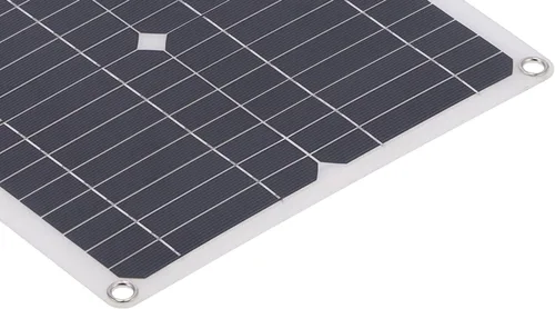 Vista 5 de Panel solar, tablero cargador de panel de célula solar de 15W 18V, impermeable IP65