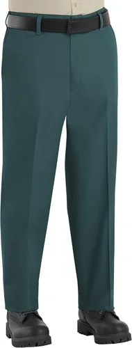 Vista 5 de Pantalones elásticos para hombres, de la marca Red Kap Negro