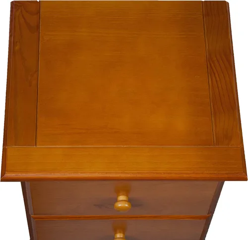 Vista 5 de Palace Imports Mesita de noche Honey Pine