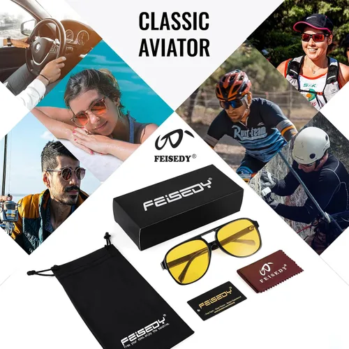 Vista 7 de FEISEDY Cuadrado retro, clásico, vintage para mujer