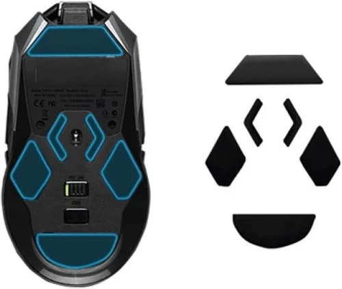 Vista 2 de NATEFEMIN Available Teflon 0.65MM Thickness Mouse Feet Skates Gaming Mouse Sticker for Logitech G900 Accessory