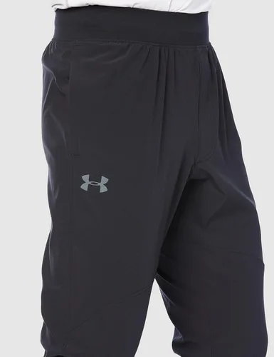 Vista 3 de Under Armour Pantalones elásticos tejidos cónicos para hombre