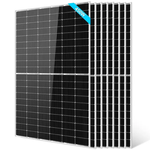 Vista 8 de SUNGOLDPOWER UL61730 Panel solar de 415 W, 6 unidades, monocristal, célula de clase A, negro, alta eficiencia, VMP 31.1V/PC, para sistema solar