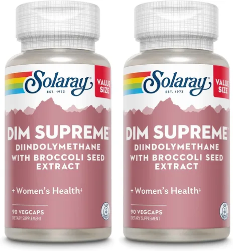 Vista 8 de SOLARAY DIM Supreme 100 mg, 60 cápsulas vegetales