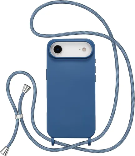 Vista 61 de ZTOFERA Funda para iPhone Air con correa, funda cruzada para teléfono con cordón ajustable para el cuello en los hombros, silicona suave a prueba