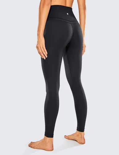 Vista 2 de CRZ YOGA - Leggings de entrenamiento estilo segunda piel para mujer, de 28 pulgadas, pantalones de yoga de longitud completa y cintura alta