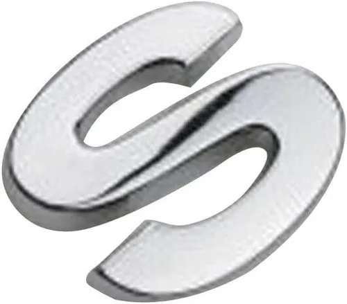 Vista 36 de Anso 1x Pegatina para Parachoques de Coche Auto de Metal Cromado DIY Letras 3D Digital Alfabeto Emblema