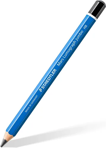 Vista 2 de LÁPIZ DIBUJO MARS LUMOGRAPH JUMBO STAEDTLER SET DE 5