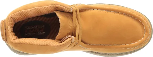 Vista 5 de Lugz Botas Strutt LX para hombre, Blanco, dorado, (Golden WheatWhite)