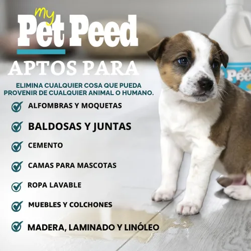Vista 3 de My Pet Peed - Removedor de manchas y olores de mascotas (botella de spray de 32 onzas)