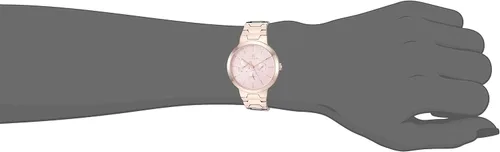 Vista 4 de Tommy Hilfiger Reloj multifunción de cuarzo de acero inoxidable y pulsera para mujer color clavel modelo 1782076 Carnation Reloj de cuarzo
