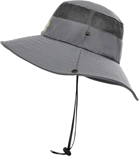 Vista 9 de Surblue Boonie - Sombrero de sol para exteriores, transpirable, ala ancha, protección UV, sombrero de pesca