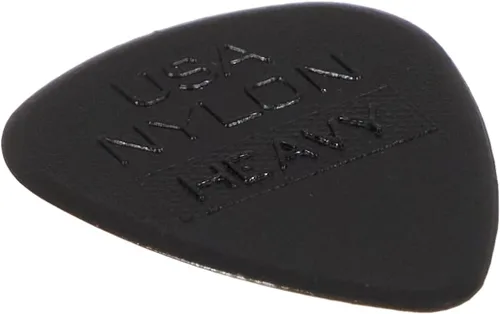 Vista 2 de Ernie Ball Púas de guitarra de nailon, pesadas, paquete de 12 (P09137)