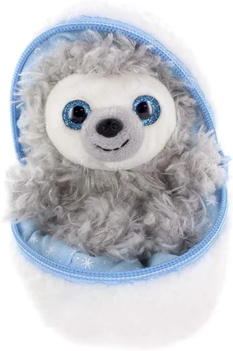 Vista 14 de Plushland Bola de Nieve Animal de Peluche con Cremallera Animales de Peluche Lindos Surtido de Juguetes Blandos para Novia, Familiares y Amigos