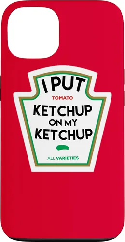 Vista 7 de I Put Ketchup on My Funny - Funda de regalo a base de tomate para iPhone 17