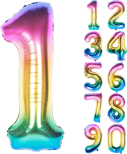 Vista 16 de Globos de 40 pulgadas para inflar con helio, de película de aluminio, para fiestas, cierre manual (púrpura 0)