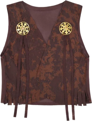 Vista 5 de TOGROP Cowboy Costume for Boys Kids Cowgirl Police Dress Up Party Cosplay 3-10 Years