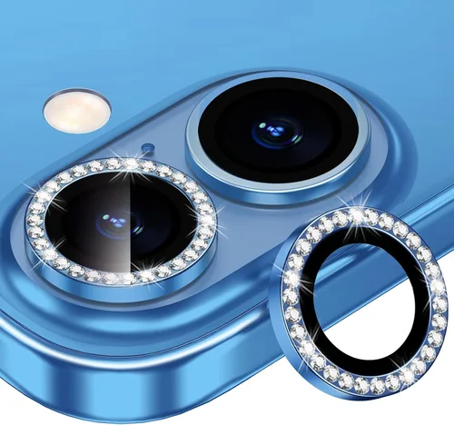 Vista 34 de Protector de lente de cámara para iPhone 15 Pro/iPhone 15 Pro Max, anillo de metal individual, dureza 9H, protector a prueba de arañazos, accesorios