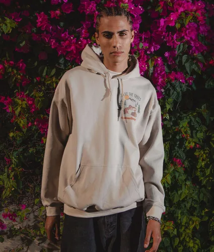 Vista 2 de Riot Society - Sudadera con capucha estampada o bordada para hombre
