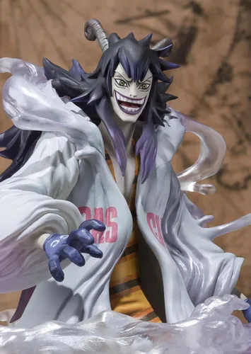 Vista 6 de Bandai Tamashii Nations Caesar Payaso "One Piece" Figuarts Zero Figura de juguete