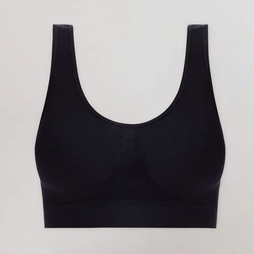 Vista 5 de HGps8w Sujetador deportivo sin costuras para mujer, transpirable, sin mangas, cuello en V, para entrenamiento, yoga, con relleno extraíble