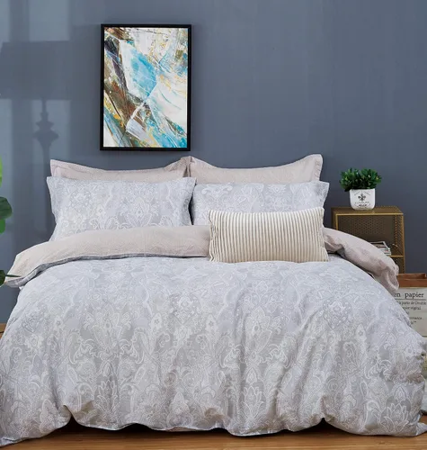 Vista 13 de Swanson Beddings Juego de ropa de cama de 2 piezas 100% algodón floral rosado: funda nórdica y una funda de almohada (individual)