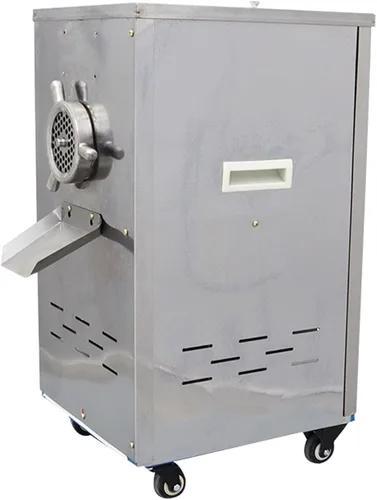 Vista 5 de Picadora de carne eléctrica Máquina trituradora de huesos Picadora Pescado Pollo Vegetal para Alimentación Animal Procesador 220V 2.2KW 880 LB/H
