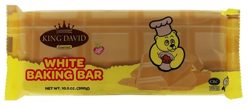 Vista 4 de King David - Barra de fusión de chocolate vegana para hornear, sin lácteos, fácil de maltear, 10 piezas de 1.06 oz por barra fácil de romper, 2