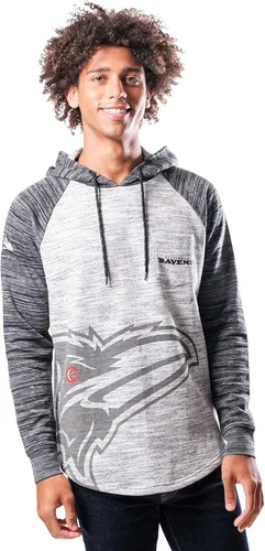 Vista 26 de Ultra Game Sudadera con capucha retro oficial de la NFL para hombre