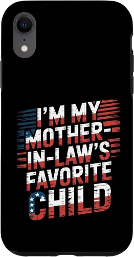 Vista 25 de Cool Im My Mother in Law Favorite Child Funny Parent Patriot Case for iPhone 16